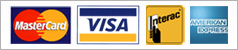 Ajax Limousine Payment Option, Visa, Master Card, Interac and Etc.